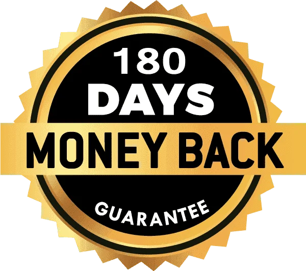 Revaslim Money Back Guarantee Seal